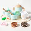 Wooden Afternoon Tea & Dessert Play Set for Kids