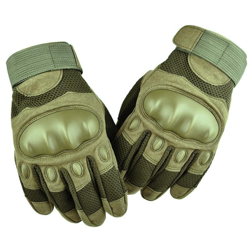 New Tactical Half Finger Gloves Hard Shell Outdoor Sports Cycling Motorcycle Fitness Mountaineering Training Long Finger Touch Screen Gloves