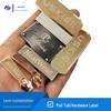Premium Zinc Alloy Laser-Engraved Zipper Puller for Luggage & Clothing - Sizes No. 3 & No. 5