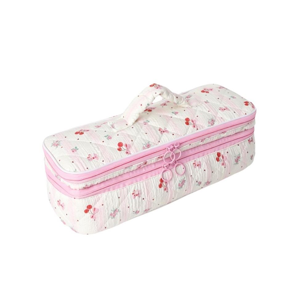 Large Capacity Double Layer Hair Dryer Bag Dust-proof Curling Iron Storage Bag Travel