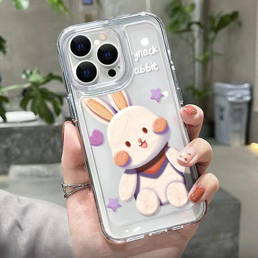 Phone Case for iPhone 11 13 12 14 15 16 XR XS Pro Max 7 8 Plus Samsung A55 A15 Redmi Note 13 12 OPPO A18 A16 Vivo Y17S V27 Honor 9 10 Infinix 40 30