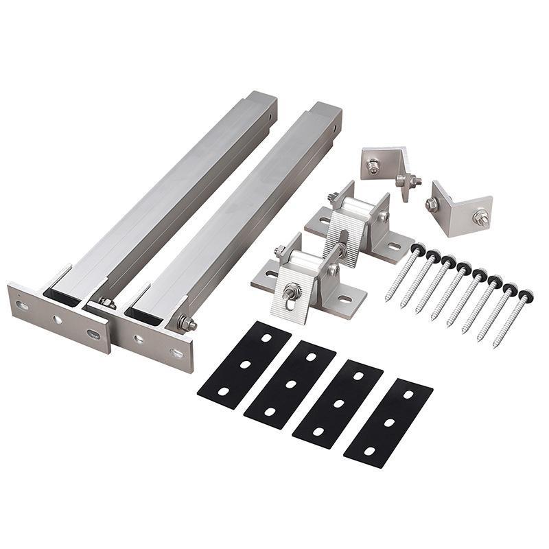 15-30 Degree Tilt Solar Panel Mount Bracket Racking for RV Marine Roof Flat Surface Power System
