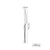 304 stainless steel small waist knife, fork and spoon thickened bright high-end western food steak knife, fork and spoon tableware set