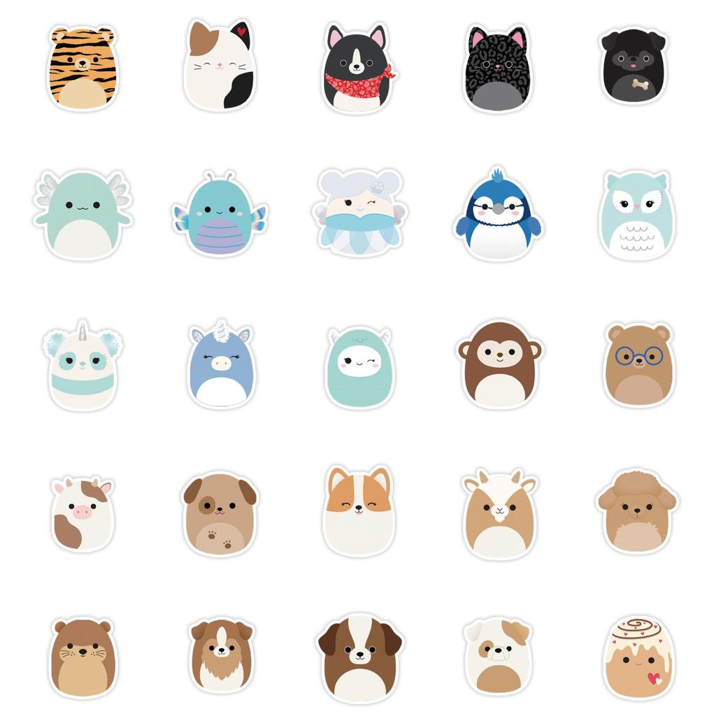 100 Kawaii Cartoon Graffiti Stickers: Waterproof Decorative Stickers for Notebooks, Phones, Journals, and Water Cups