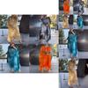 Elegant Summer Chiffon Print Dress With Abstract Pattern For Office Wear