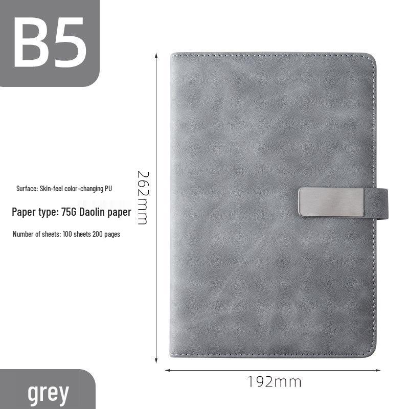 A5 Custom Logo Business Notebook Set - Premium Gift for Office Meetings