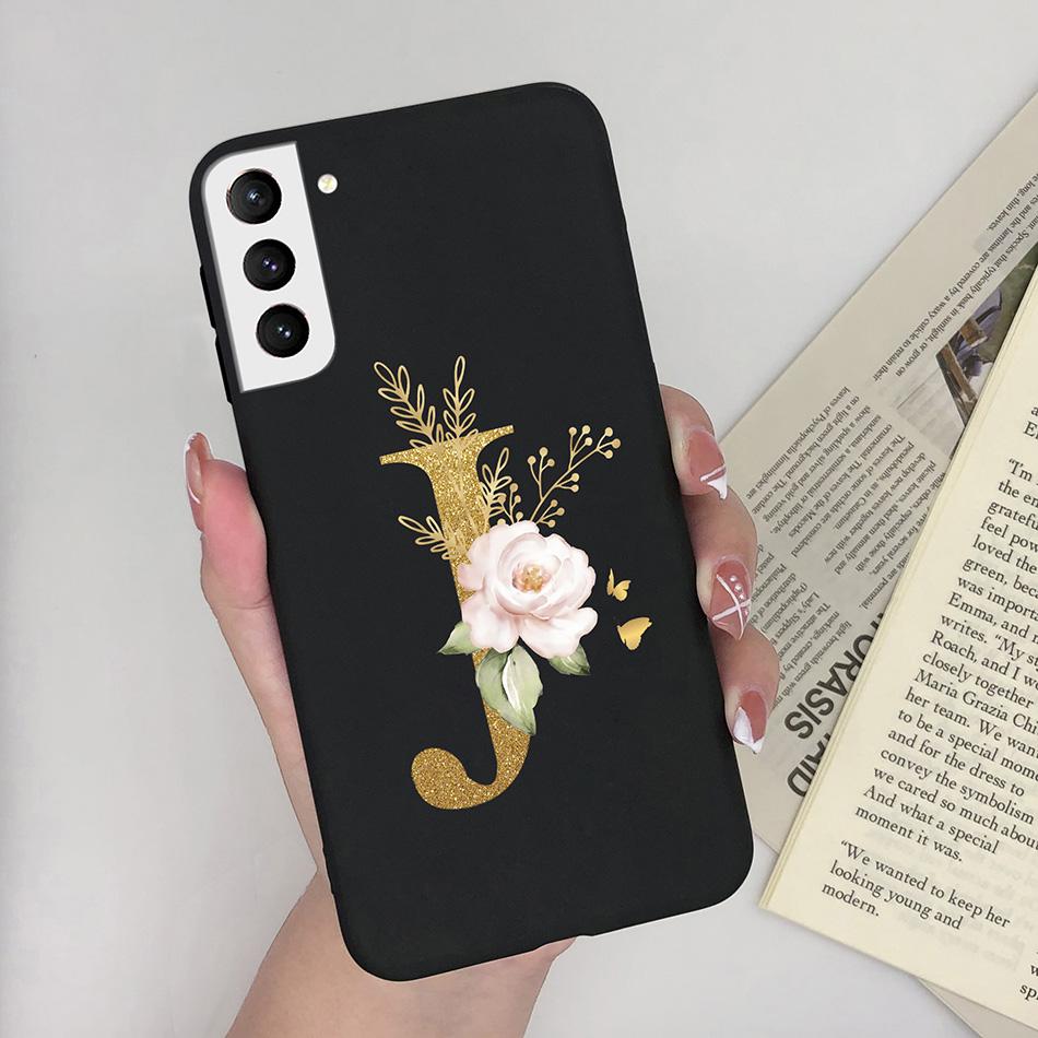 For Samsung S21 FE S21 Ultra Plus Case Slim Soft Cute Letters Cover For Samsung Galaxy S21 Plus 5G S21+ S 21 Ultra Phone Cases
