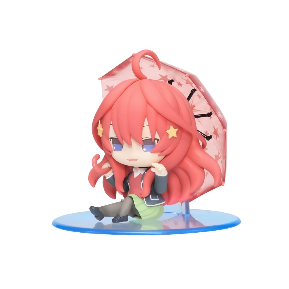 Algernon Product TYNY SCENE Umbrella Girl The Quintessential Quintuplets Nakano Satsuki Approximately 89mm Tall Made of Soft and - - - - Vinyl, ABS,
