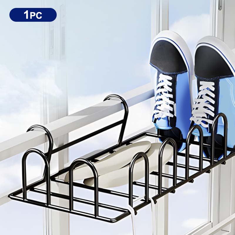 

Балконная сушилка Многофункциональная для обуви для помещений и улицы Перила для сушки Подоконник Подвесная Минималистичная Стойка для хранения одежды