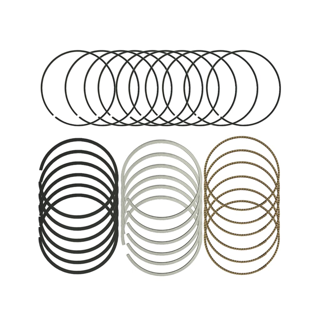 STD Piston Ring Set for AJ126 3.0L V6 Supercharged Petrol Engines, Fits for 2013-2021 Jaguar & Land Rover Discovery Range Rover Velar Sport
