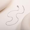 Silver-Color Snake Chain Choker Necklace Women, Tarnish-resistant Stainless Steel Chain Herringbone Necklace Minimalist Jewelry