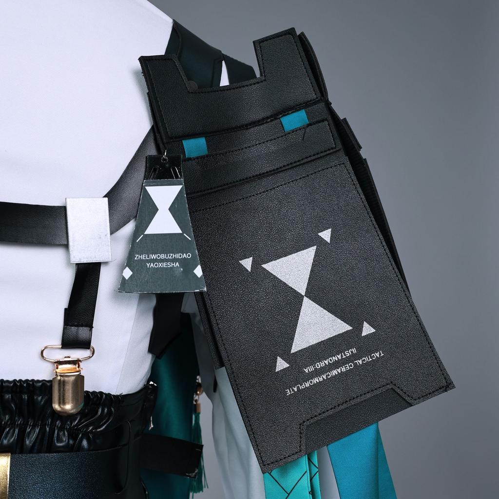 Game Zenless Zone Zero Tsukishiro Yanagi Cosplay Costume Uniform Halloween Party for Women Men Carnival Props