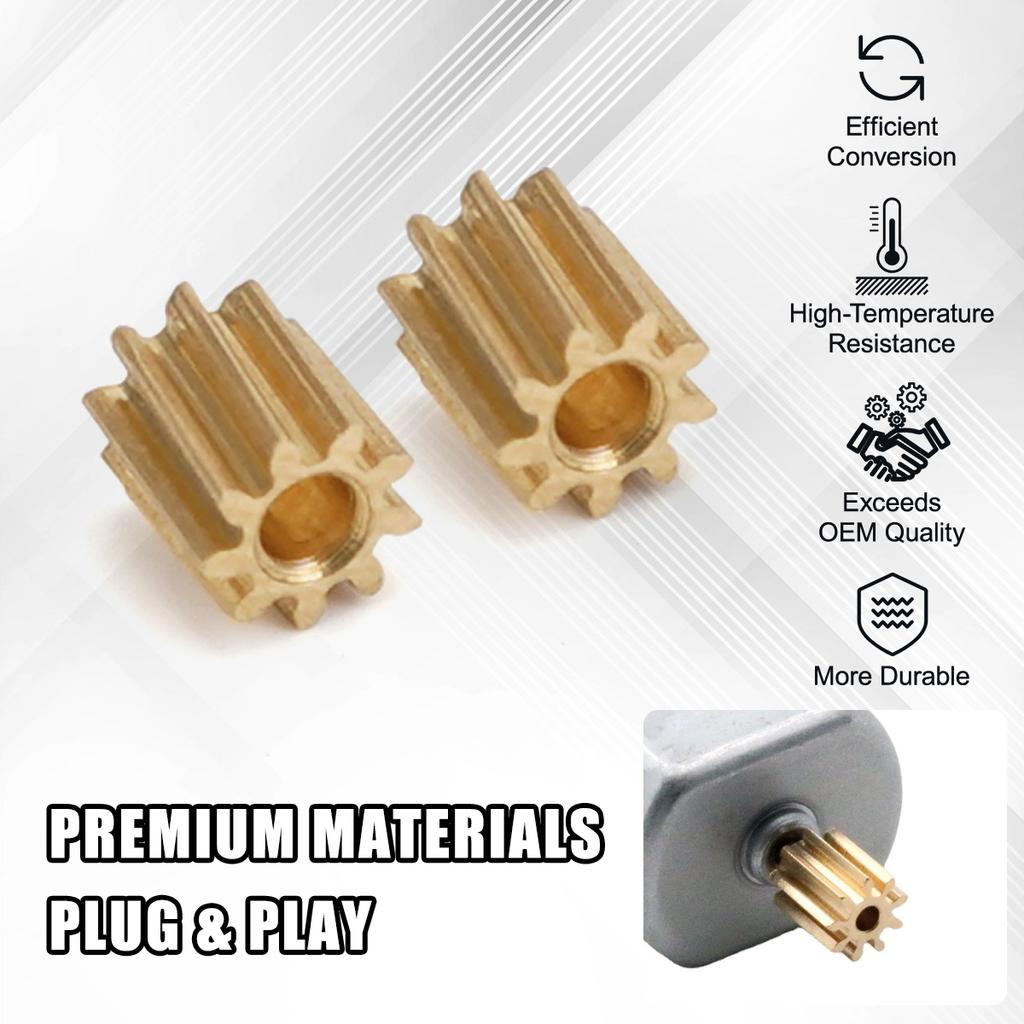 4pcs suitable for Thermomix Motor Gear TM5 TM6 Drive Lock Replacement Parts Brass Gears