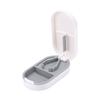 Tablets Splitter 3 in 1 Stainless Steel Portable Accurate Cutting Tablets Cutter for Travel Home White