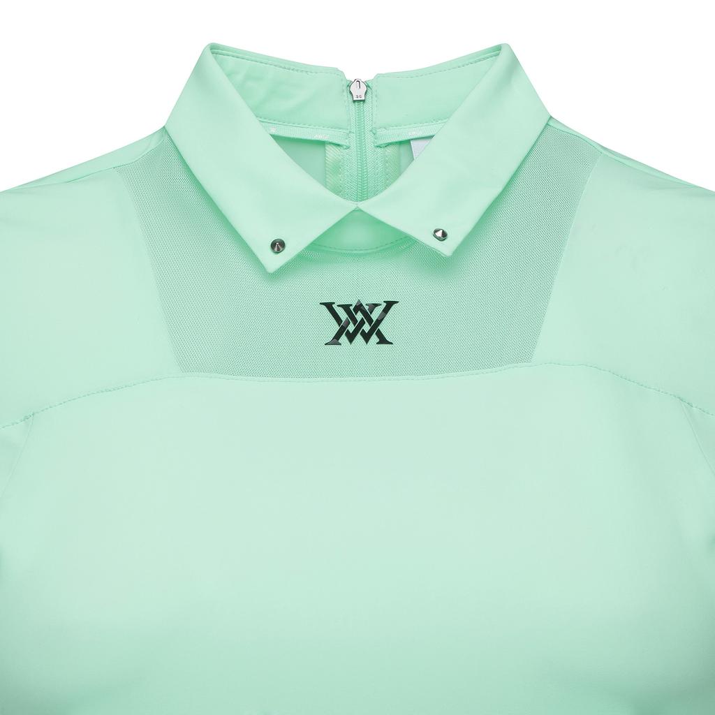ANEW GOLF Women Mash Block Point Short T-Shirt_Ln