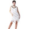 Latin Dance Performance Dress Sequin Fringe Skirt Stage Events Adult Sexy Costume