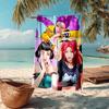KPOP Hunter Fashion Beach Towel: Ideal for Summer Adventures Soft, Absorbent and Quick Drying Suitable for Swimming and Bathing