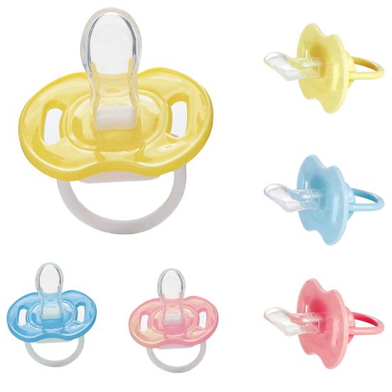 Toddler Baby Safety Silicone Dummy Soother Teething Pacifier Sleep Thumb Nipple