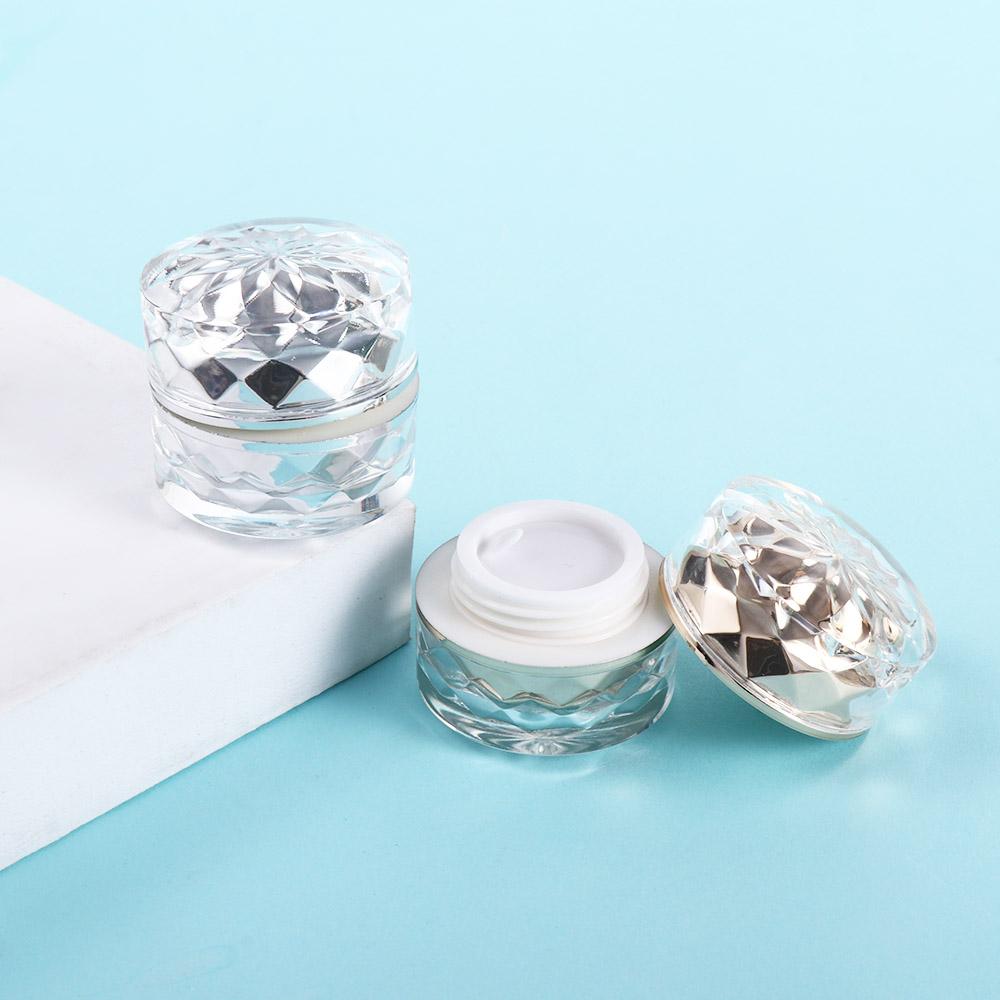 Cosmetic Container Lip Balm Travel Sample Pots Refillable Bottles Lotion Vials Face Cream Cans Eye Cream Bottles Cosmetic Jars