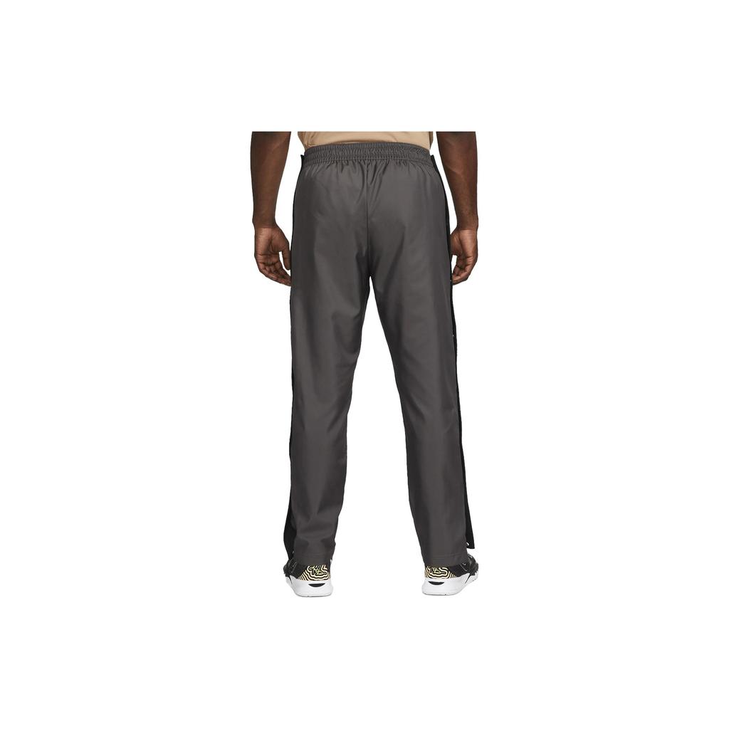 Nike Knitted Sweatpants Men's Medium Gray Moderate Straight Fit Pants DQ6096-254