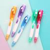 Ballpoint Pen Lightweight LED Plastic Ballpoint Flashlight Pen for Office