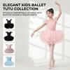 Sequin Ballet TuTu Dress Short Sleeve Ballet Performance Costume Party Dance Dress  Photo Shoot