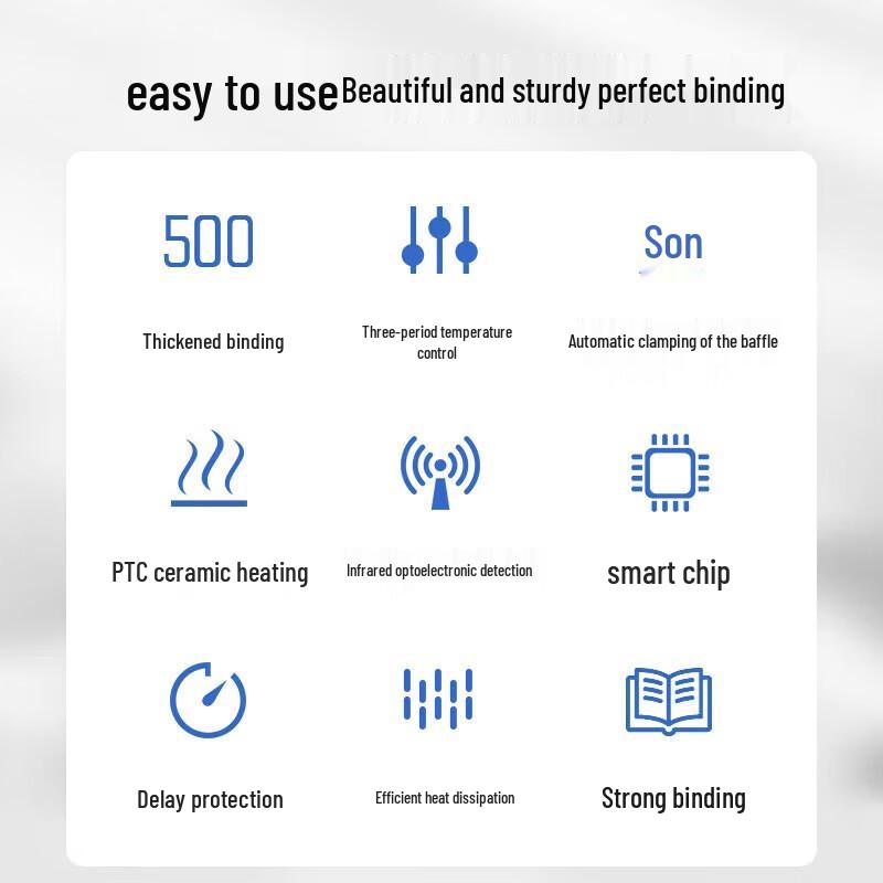 GEPAD JZ-50S Thermal Glue Binding Machine
