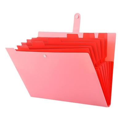 Multi-Layer A4 7-Grid Color Insert File Organizer for Students