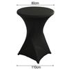 Einfache Installation Cocktail-Tischdecken Spandex-Tischabdeckung