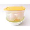 This Soft-boiled Egg Maker Makes It Easy To Make Onsen Eggs Without Using a Microwave. Just Pour Boiling Water Over the Sink and You'll Have a Delicio