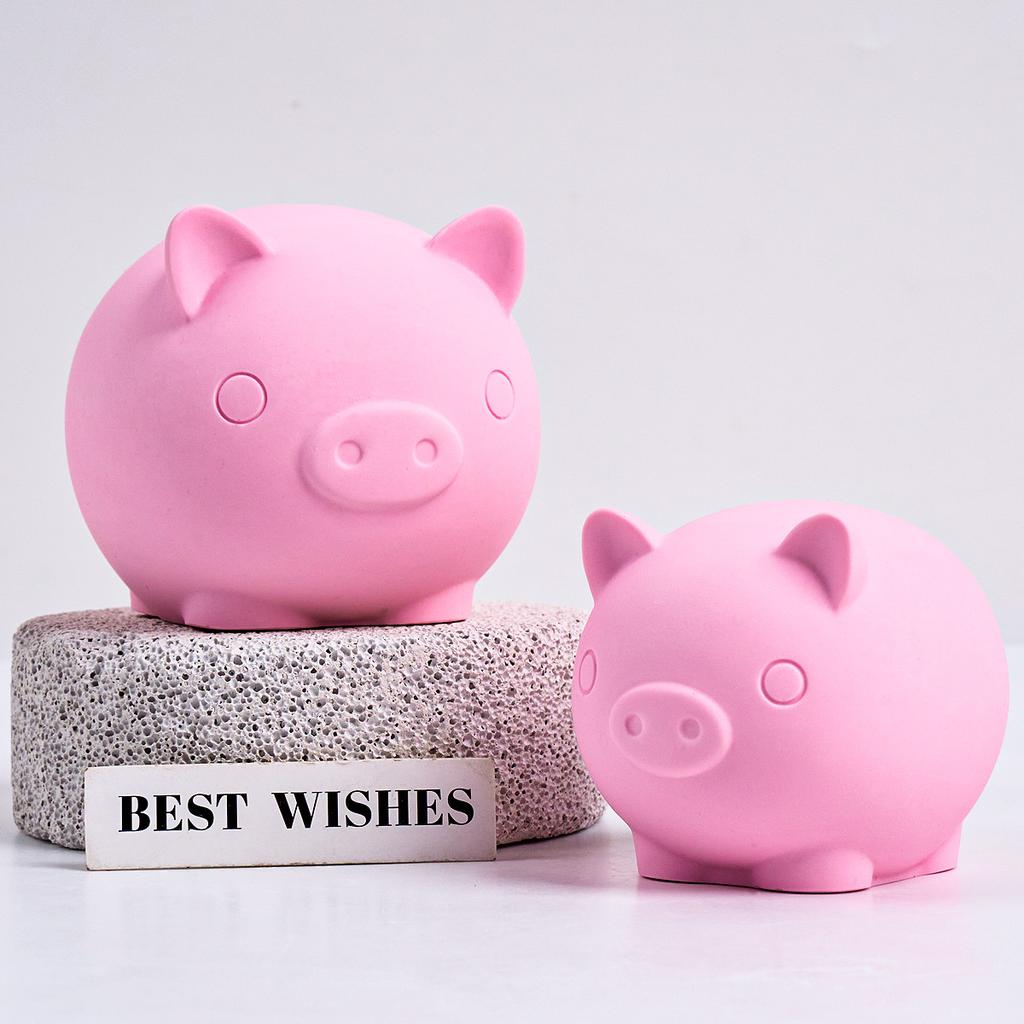 3D Cartoon Pig Silicone Candle Mold DIY Cute Animal Piggy Craft Gifts Making Soap Resin Plaster Casting Molds Home Deco Supplies