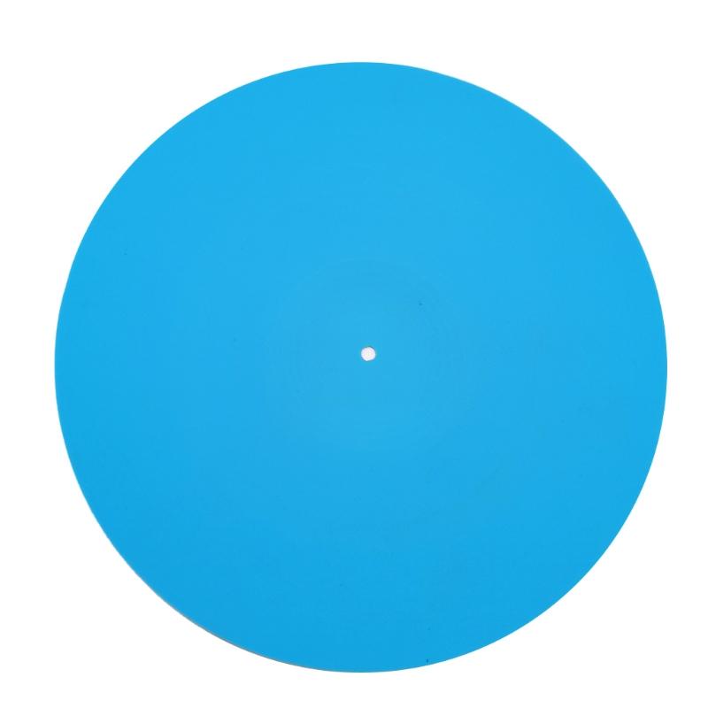 Silicone Pad Rubber for LP Antislip Mat Durable Anti-Static Anti-vibration for Phonograph Turntable Vinyl Record Players