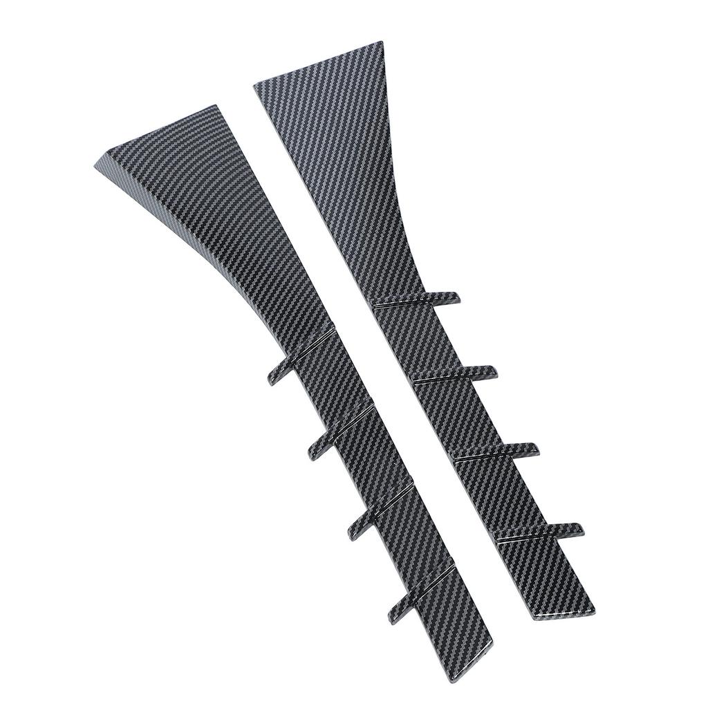 Pair of Rear Window Side Spoiler Decorative Tail Window Side Wing Cover Trim for 3 Series  1 Wagon 2019-2024