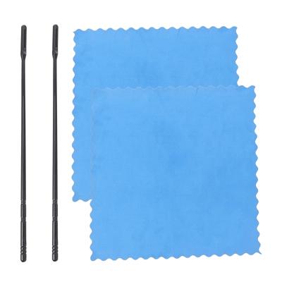 SEWACC Cleaning Kit - Guitar Set, Microfiber Cleaning Cloth, Flute Cleaning Cloth, Flute Care Kit, Wind Instrument Care Set