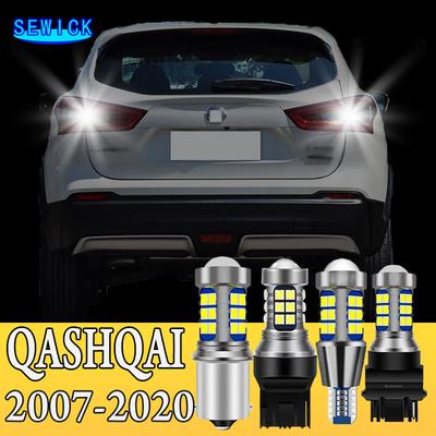 2pcs LED Reverse Light Backup Bulb Accessories For Nissan Qashqai J10 J11 2007- 2008 2009 2010 2011 2012 2013 2014 2015 2016