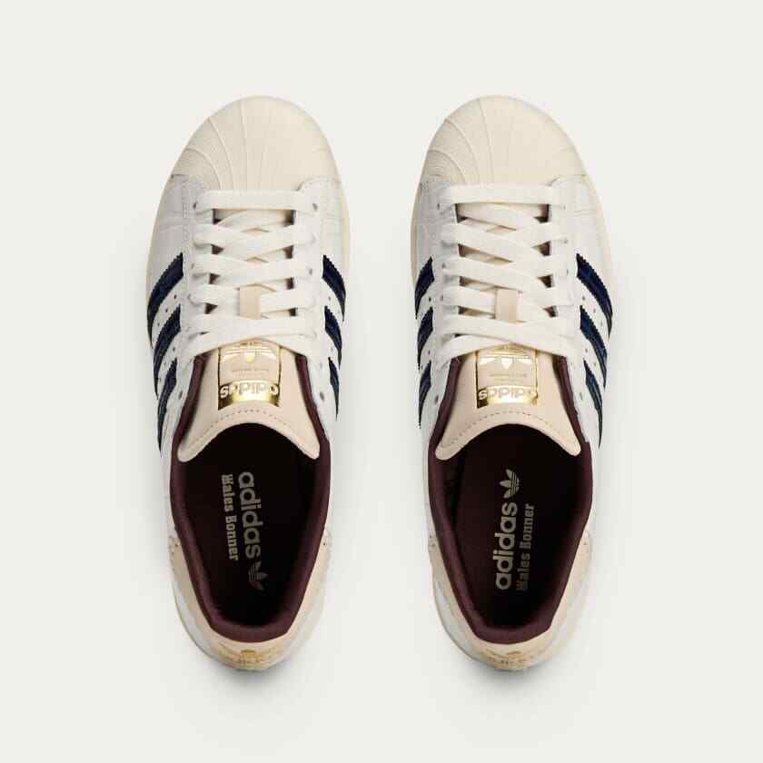 JP7161 Wales Bonner adidas Originals Superstar Wonder White Collegiate (Herren)