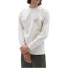 Vans Divine Energy Printed Crew Neck Long Sleeve T-Shirt Unisex Tops White VN0A7SN13KS