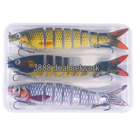 Isca de Pesca Biônica Articulada - 16 Cores, 13cm/18g