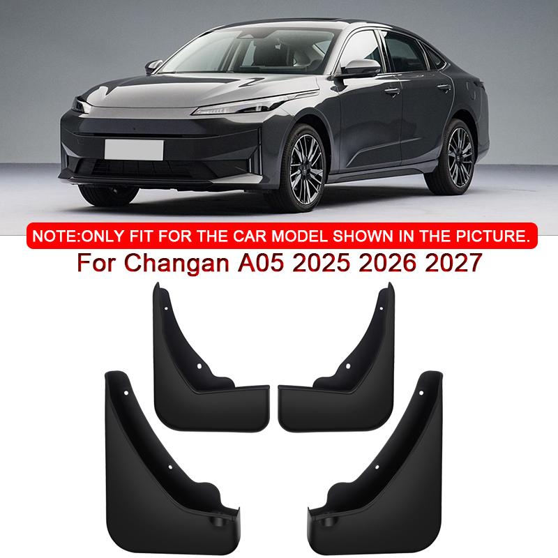Car Styling For Changan A05 2025 2026 2027 ABS Car Mud Flaps Splash Guard Mudguards MudFlaps Front Rear Fender Auto Accessories