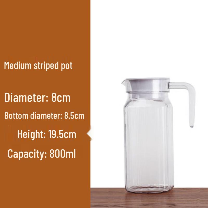 Transparent Plastic Cold Water & Juice Pitcher