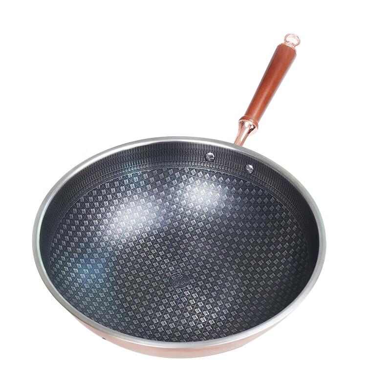 Fire Elephant Titanium Gold Non-Stick Wok