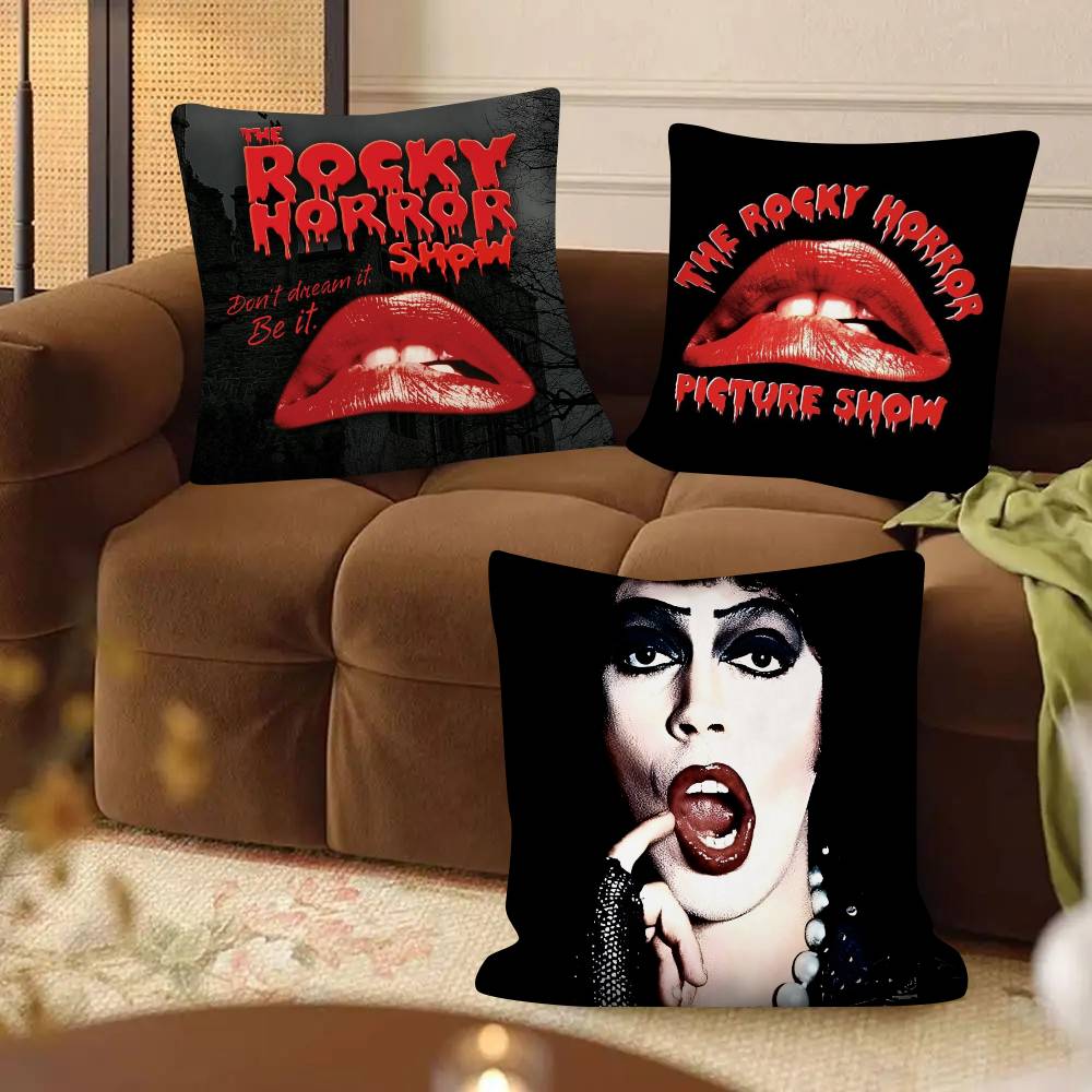 1Pc The Rocky Horror Picture Show Movie Pillow Case Fashion Square Pillowcase Bedroom Sofa Room Ins Decoration Leisure