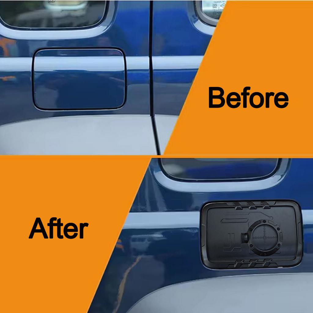 Fuel Tank Cap Decoration Cover Trim Filler Oil Gas Cap Stickers for Suzuki Jimny GL XL 5-Door 2025 2025 Car Exterior Accessories