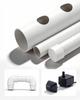 Hydroponik Anzuchtsystem Kit, 3-stufig 108 Löcher UPVC-Rohr Hydroponik Grow Kit mit zeitgesteuerter Bewässerung, Verdickte Hydroponikrohre, Indoor Hausgarten