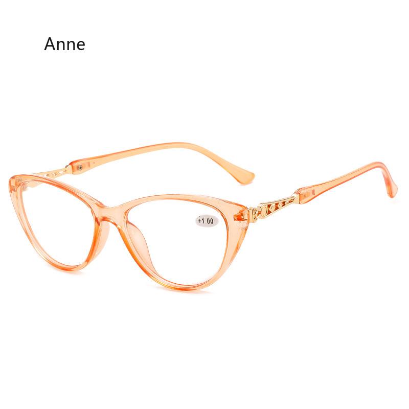 Fashion Finished Reading Glasses Women Square Optical Eyeglasses Anti Blue Light Clear Lens Farsightedness Prescription Eyewear
