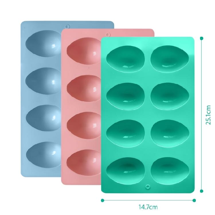3 Count 24 Cavity Heat Resistant Forms Necessary Gear For Expert Cooks And Home Cooking Enthusiasts