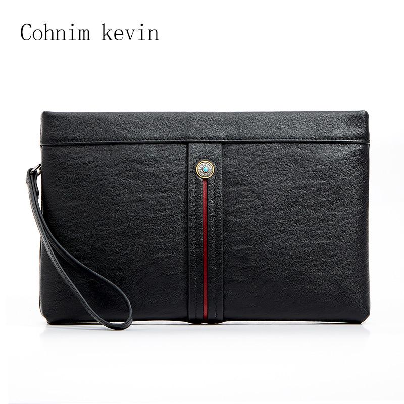 

Мужской деловой клатч из натуральной кожи – Новая мода, вместительная сумка