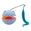 Interactive Cat Toy With Tail, New Smart Moving Cat Toy Ball For Indoor Cats, Rechargeable Automatic Rolling Teasing