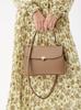 Metal Motif Square Hand Shoulder Bag 09WGB255504MOCF &