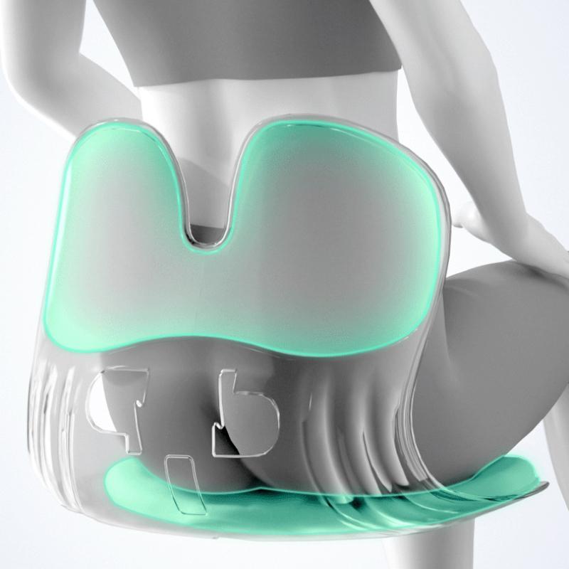 Ergonomic lumbar cushion sitting posture correction chair office sedentary backrest adult lumbar cervical traction device